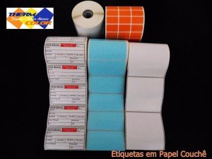 Etiquetas em Papel Couche