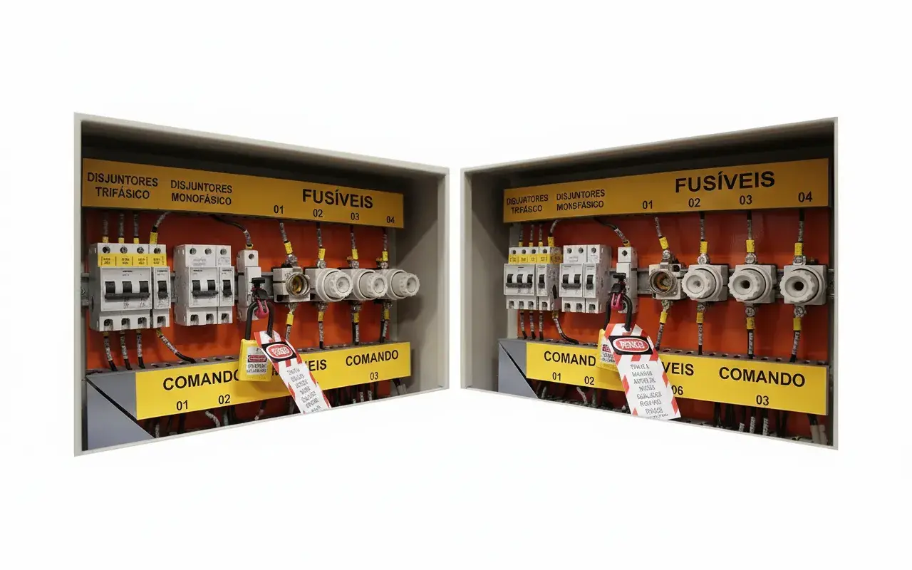 Sinalizadores de Painéis Elétricos